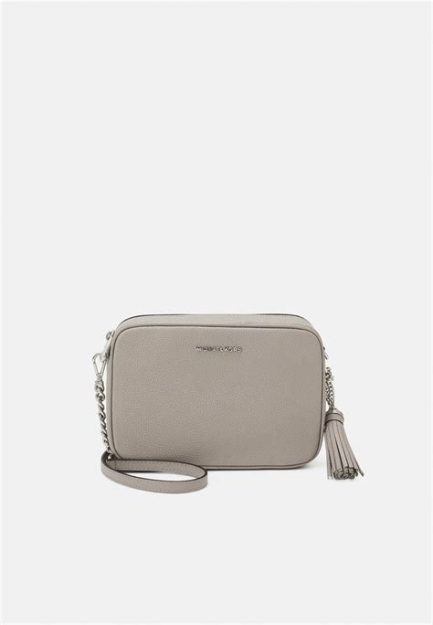 michael kors pearl grey handtasche umhängetache|michael kors handbags.